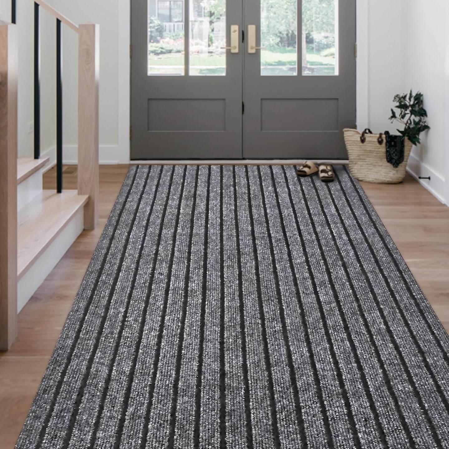 Outdoor/Indoor Runner Rug 2ft x 6ft – Non-Slip, Waterproof, Durable for Hallway, Kitchen, Balcony