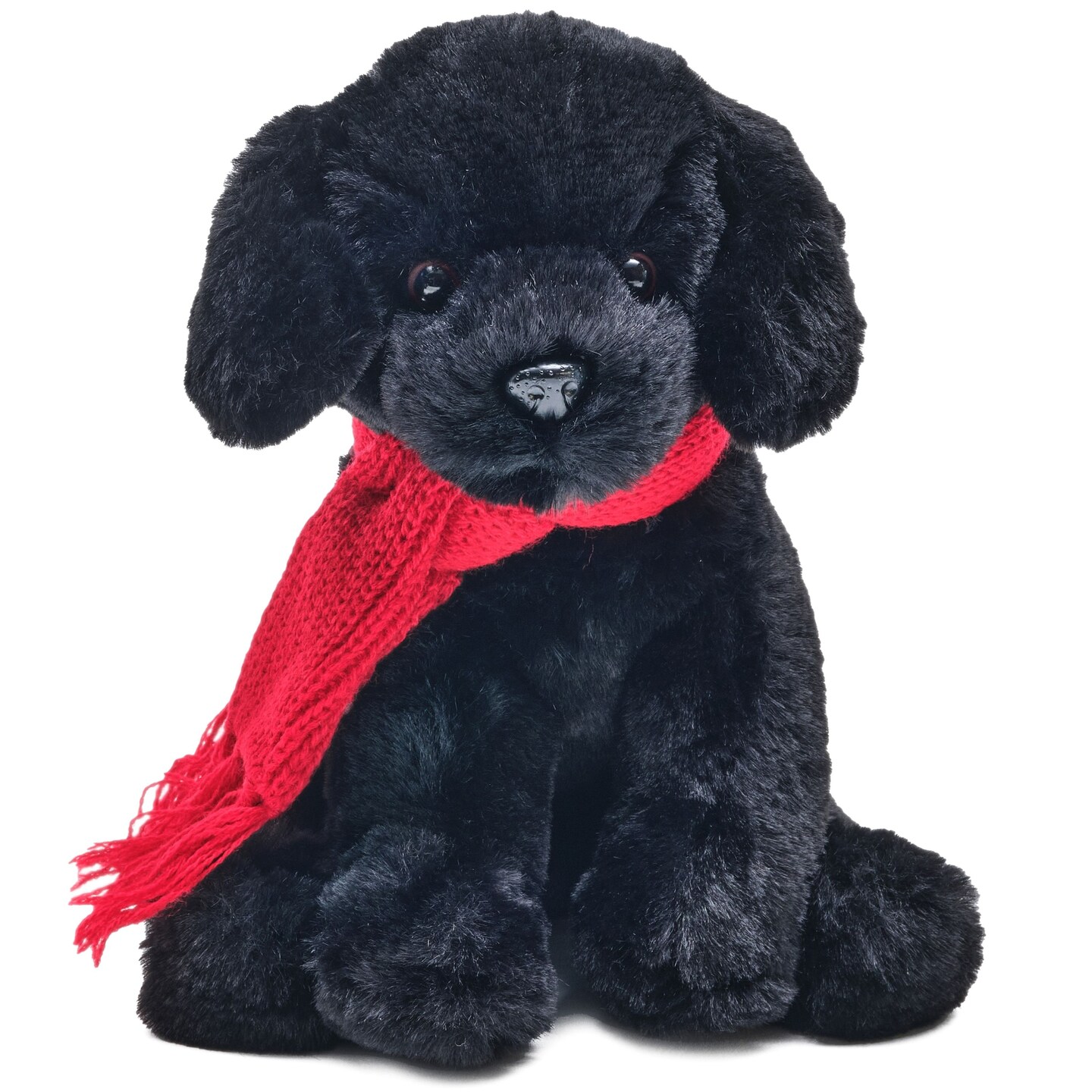Bearington Cole The Black Labrador Puppy, Black Lab Stuffed Animal, 7.5 In Dog Plush, Stuffed Dog, Ideal Christmas Dog Gift for Toddlers, Kids &#x26; Teens