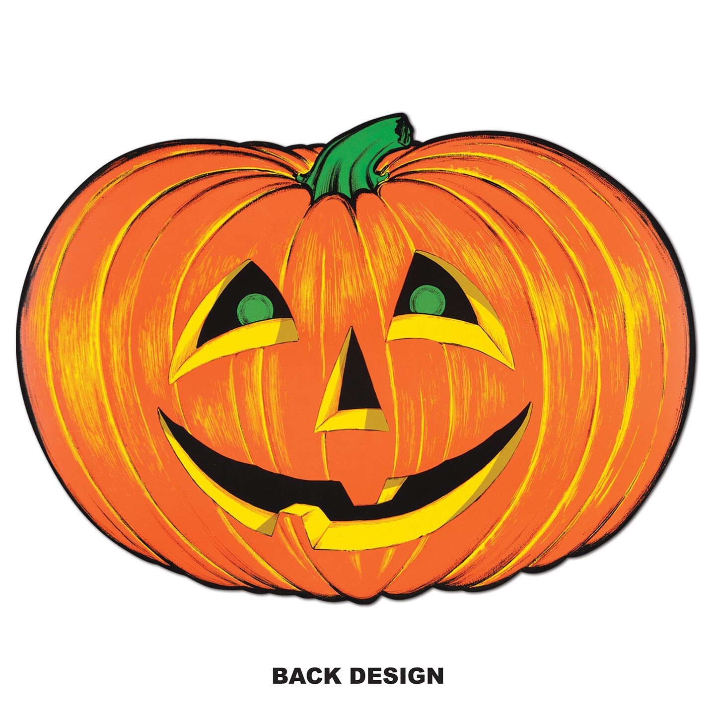 12 Pack Beistle Halloween Party Jack-O-Lantern Faces