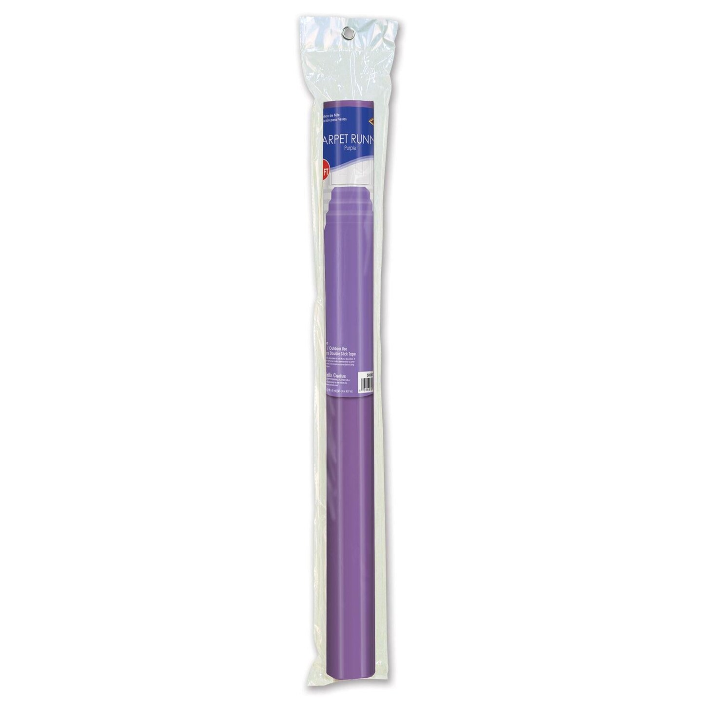 6 Pack Beistle Purple Party Carpet Runner