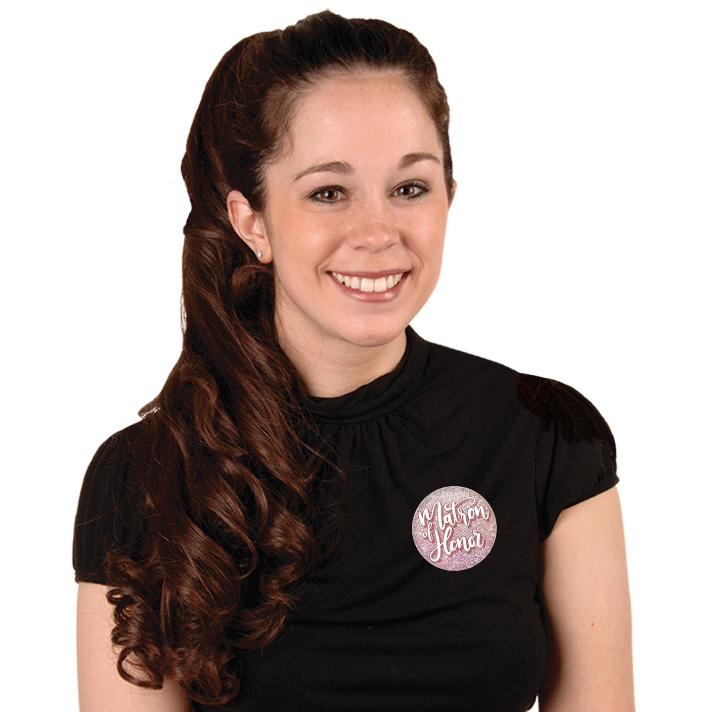 6 Pack Beistle Matron of Honor Button