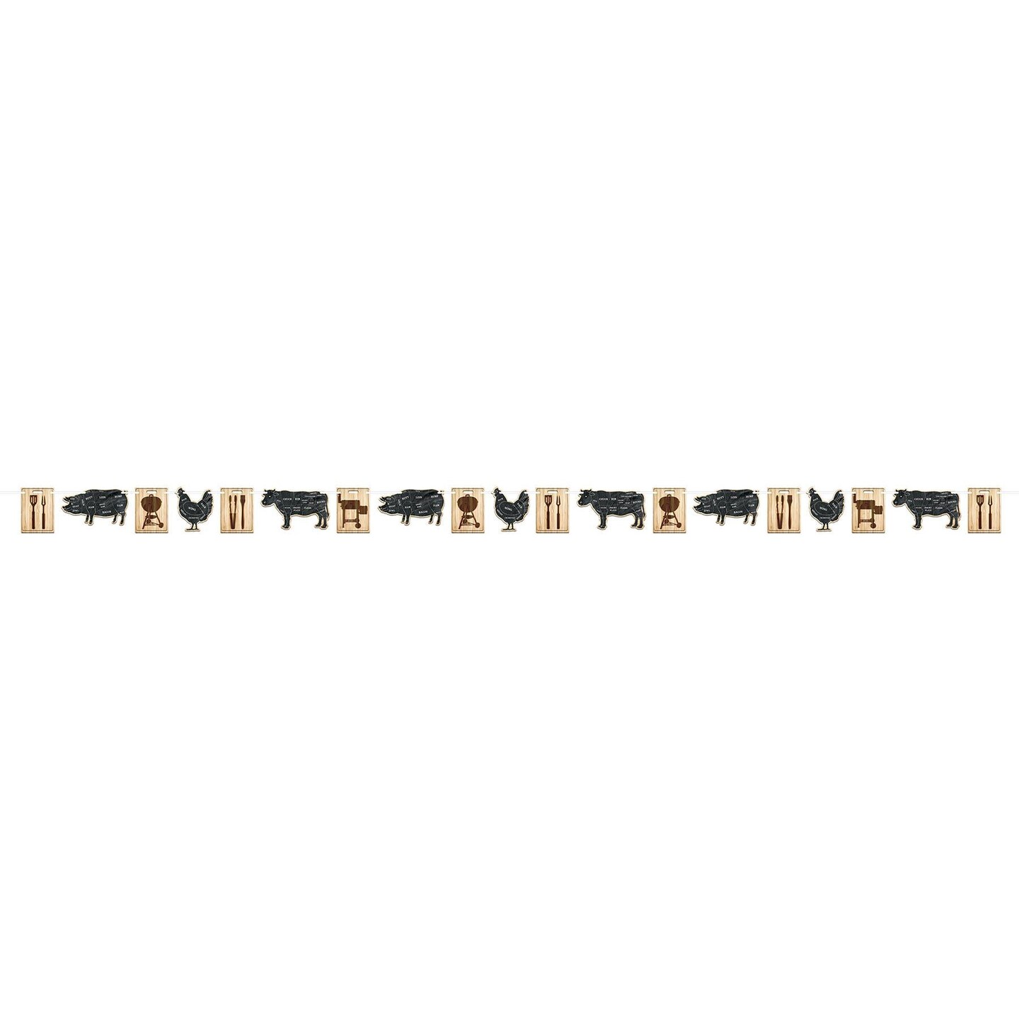 12 Pack Beistle BBQ Party Streamer