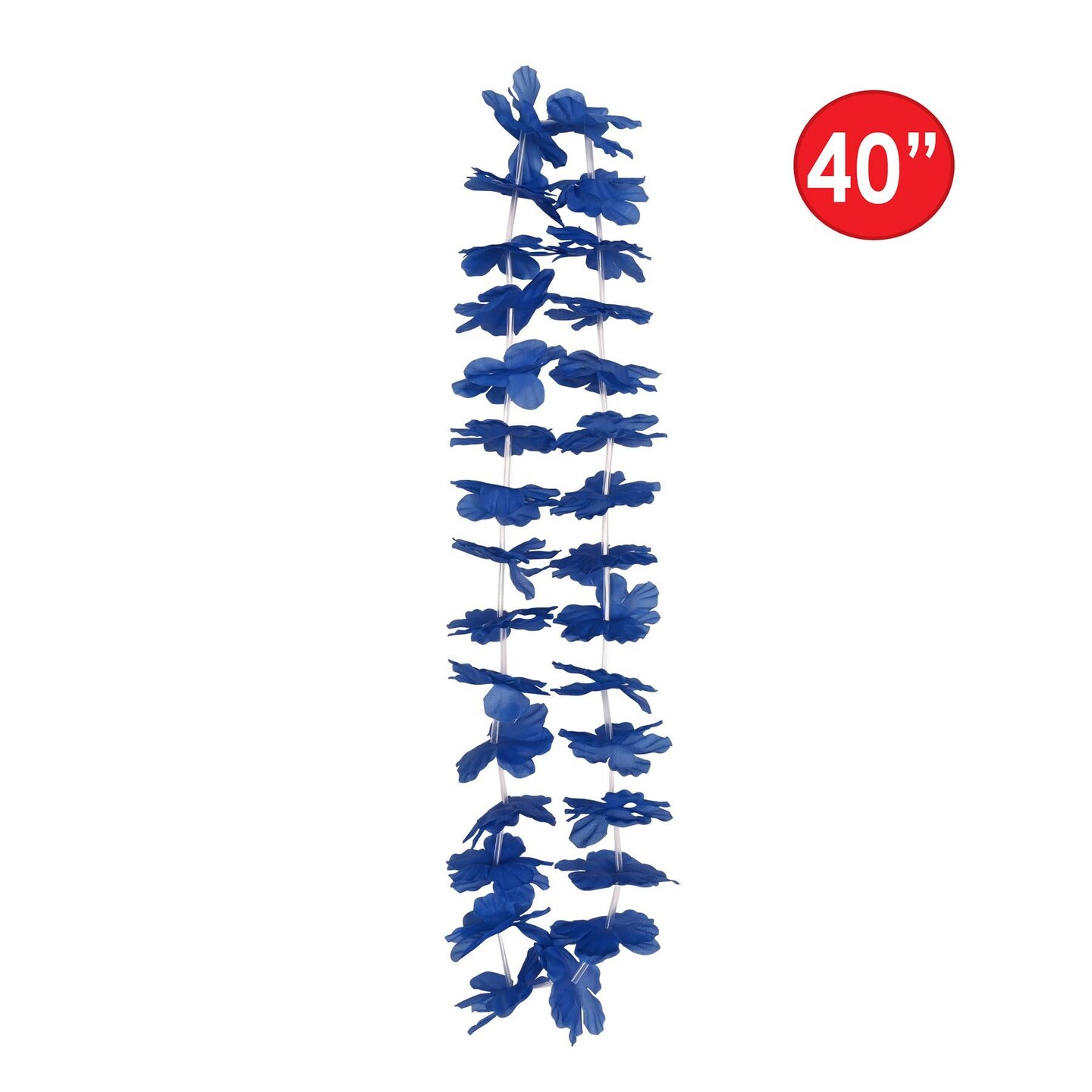 12 Pack Beistle Luau Party Blue Hawaiian Lei