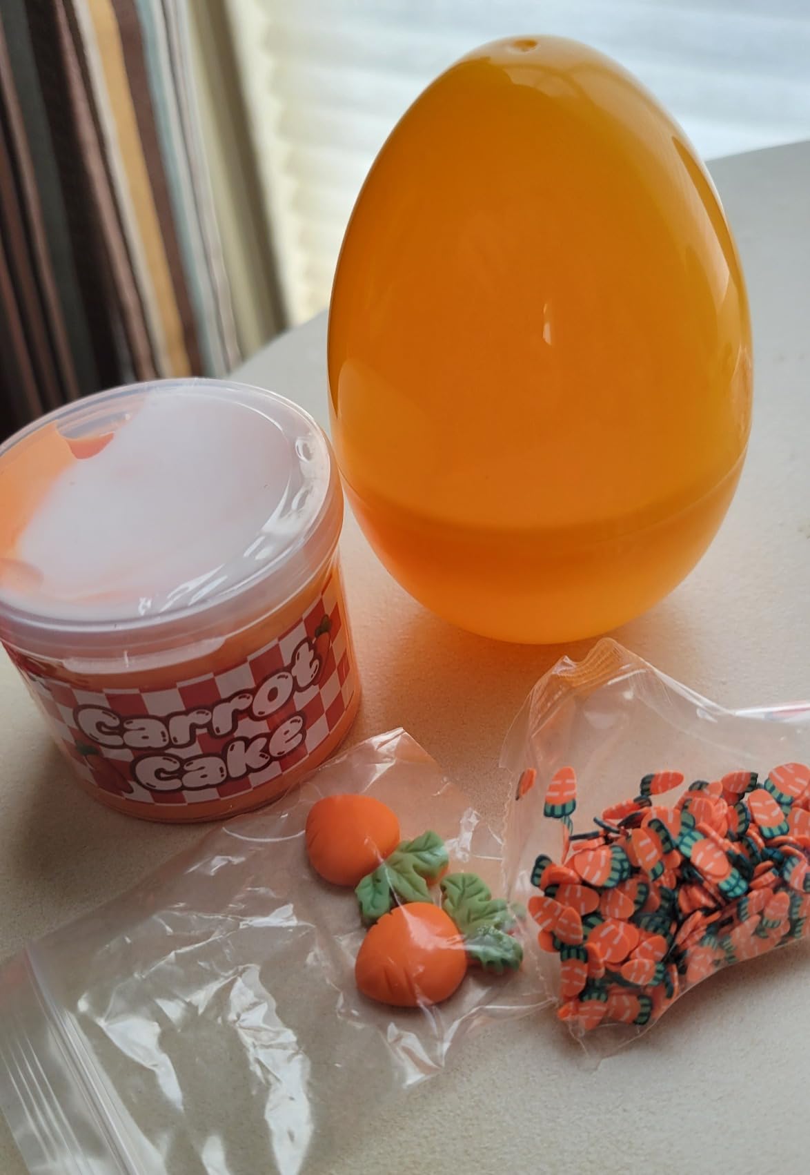 4 Pcs PreFilled Easter Eggs with Slime and Charms Easter Basket Stuffers Easter Eggs Hunt Easter Party Favors Easter Gifts