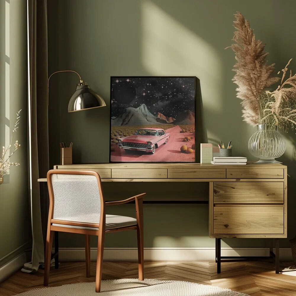SpaceRide 6.0 Square 24x24 Canvas - Corporate Office Art