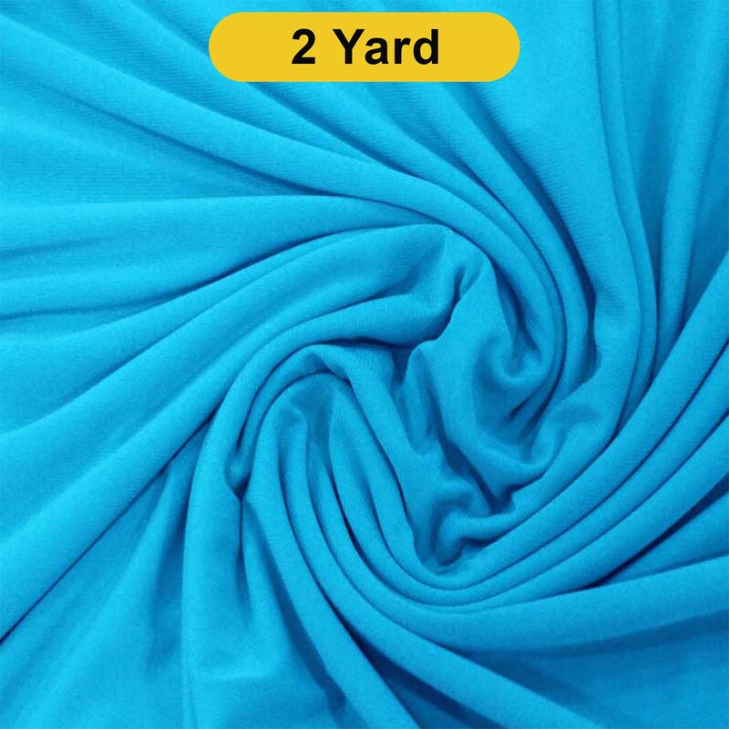 ITY Knit Fabric 60" Wide Solid Interlock Twist Yarn Multiple Colors