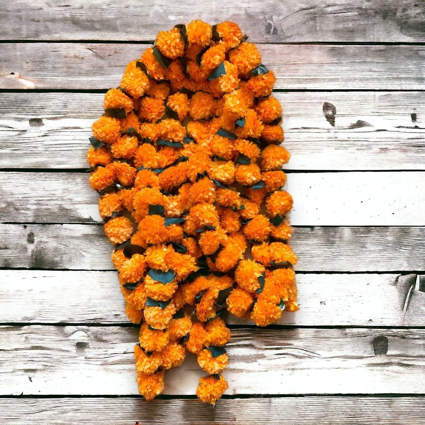 Marigold Jhoomar and Strings Decor, Mehndi Decoration, Wedding Garland,flowers Decorations, Diwali Backdrop, Puja Garlands, Dholki, Chandelier