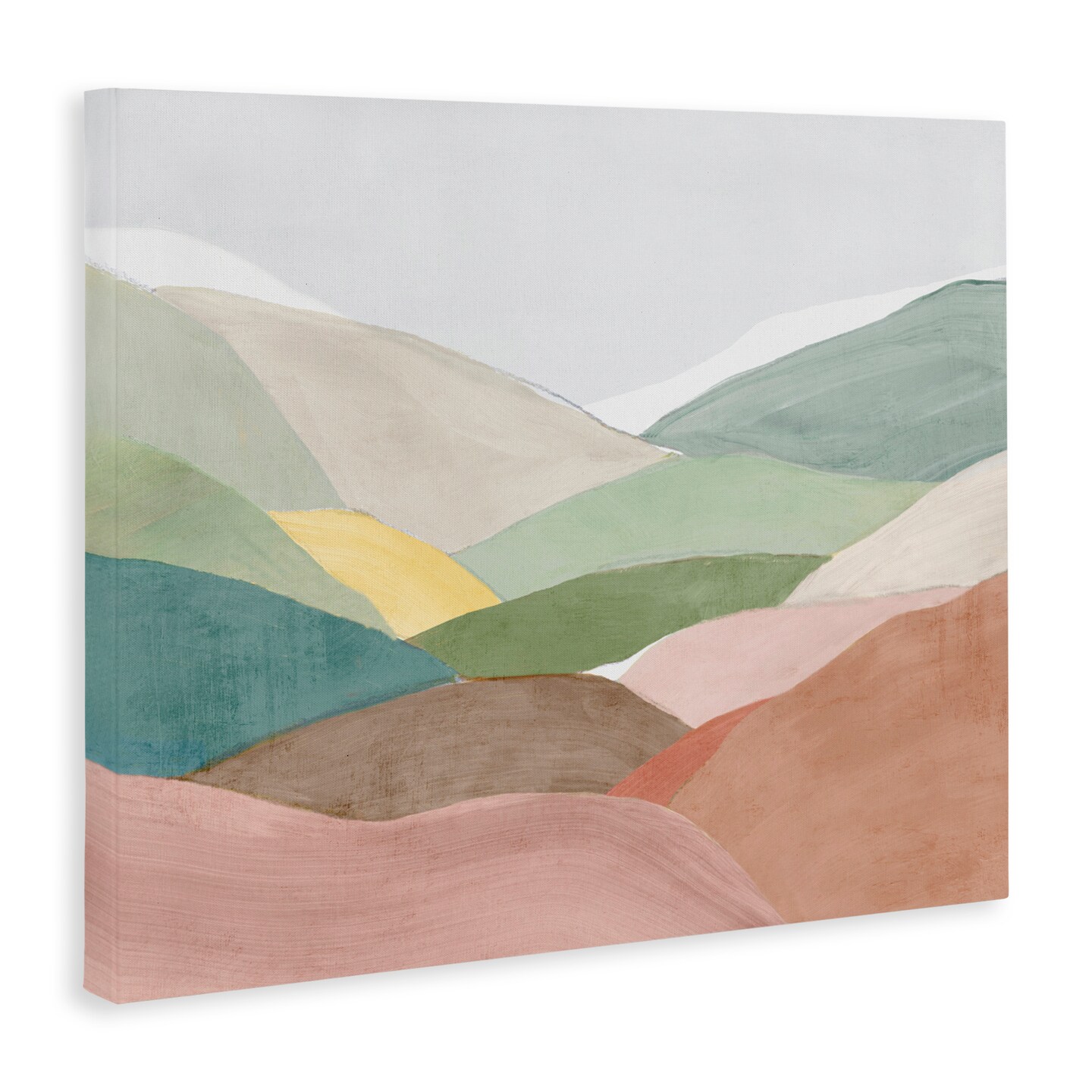 Stupell Industries Soft Rolling Hills Canvas, design by Ian C.