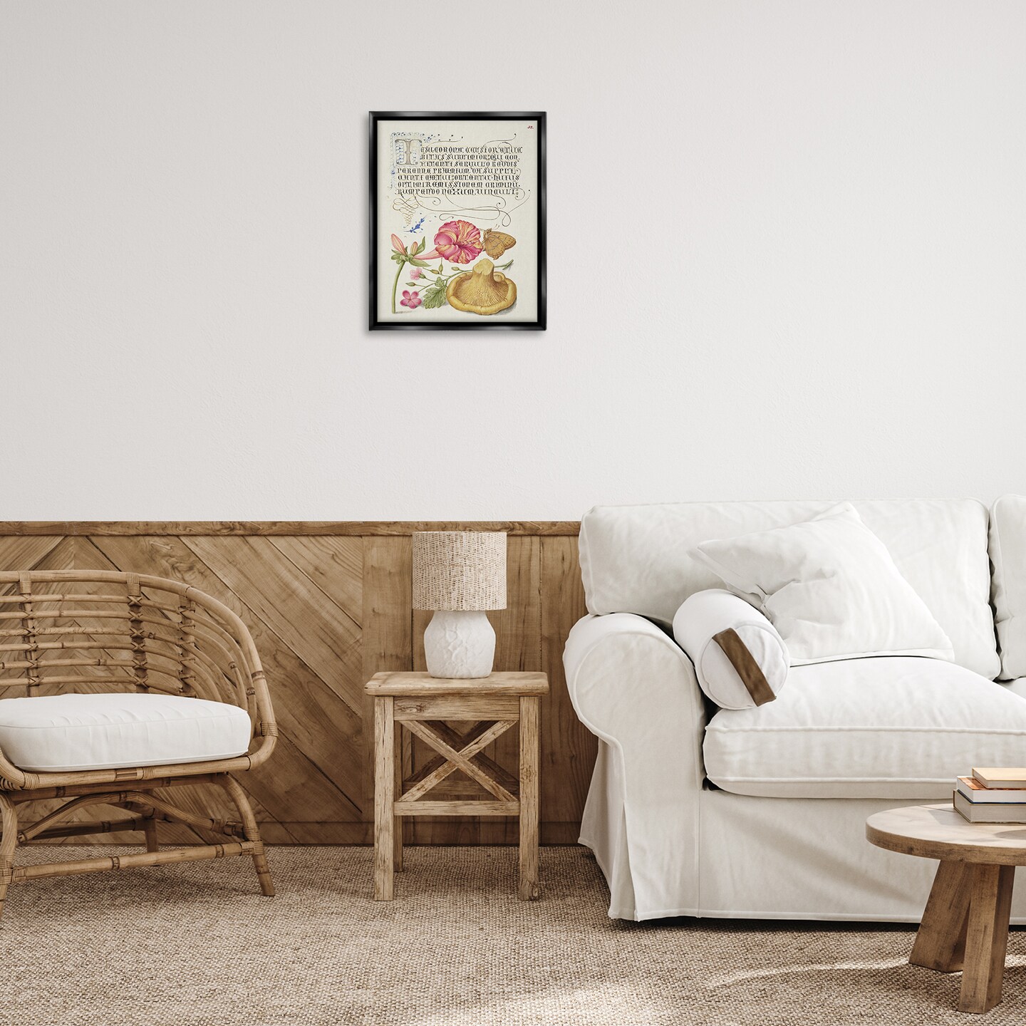 Stupell Industries Woodland Wildlife Study Framed Floater Canvas Wall Art Design by Grace Popp