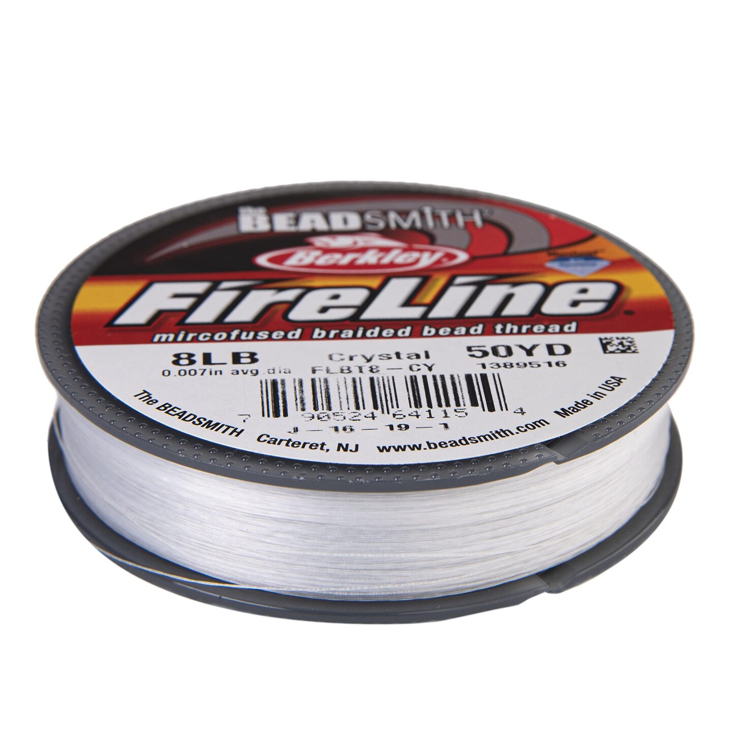 The Beadsmith Fireline by Berkley – Micro-Fused Braided Thread