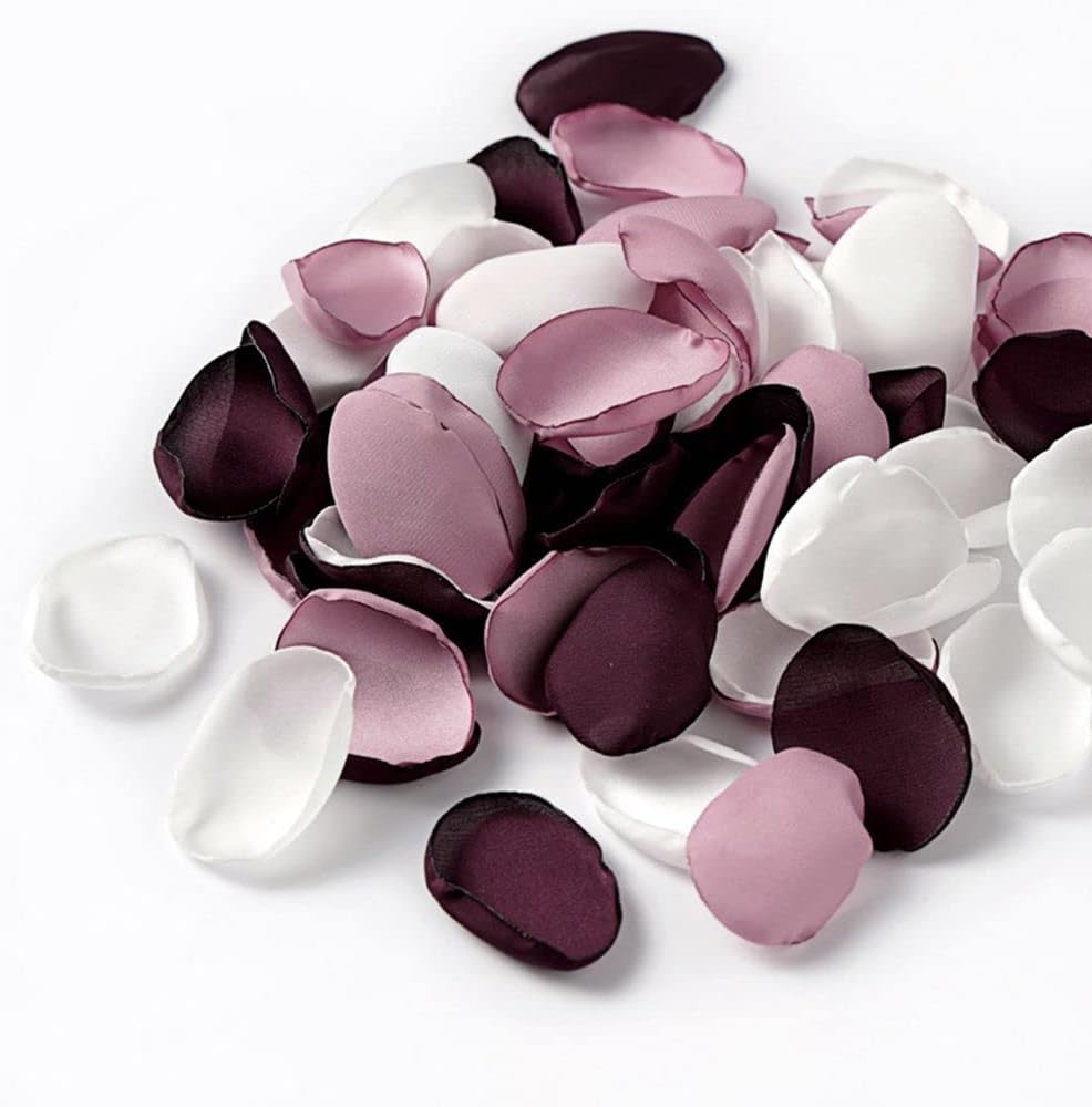 200 PCS Silk Rose Petals (Mixed Purple)