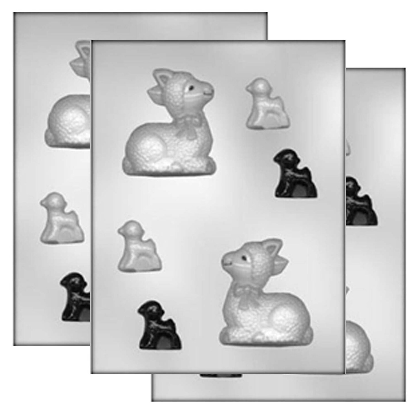 3D Lamb Chocolate Mold
