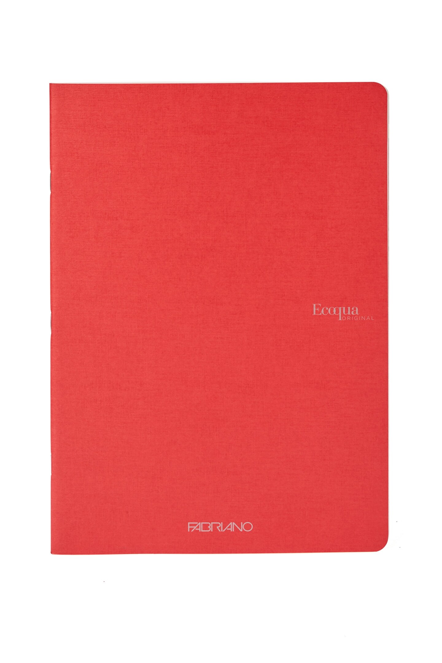 Fabriano Ecoqua Original Saddle-Stitched Notebook, Size A4, 40 Sheets, 8.3" x 11.7"