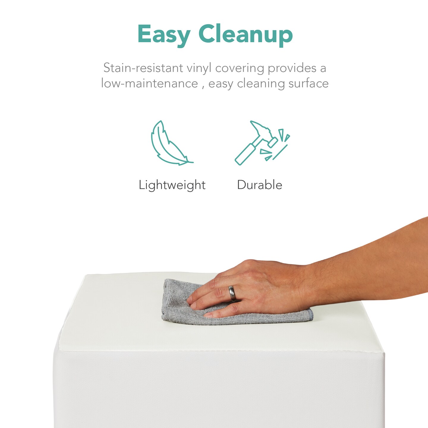 Best Choice Products 5-Piece Kids Climb & Crawl Soft Foam Block Playset Structures for Child Development