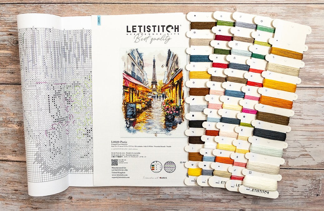 Paris L9929 Counted Cross Stitch Kit