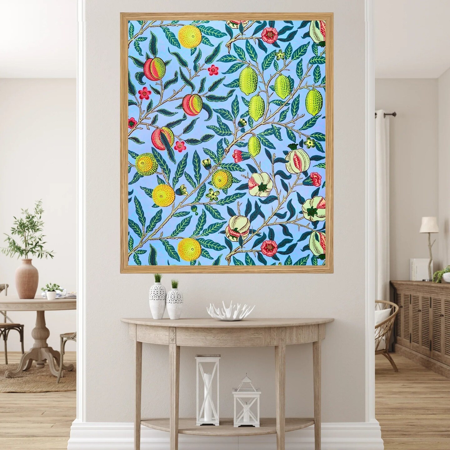 Large Framed Corporate Office Decor Wall Art Canvas 40x60 Inch - William Morris