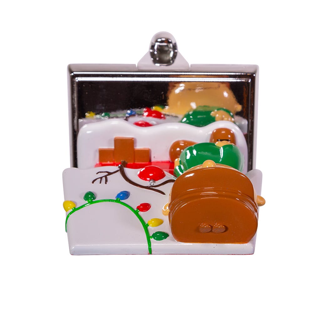 Kurt Adler 5-Inch Peanuts Charlie Brown with Doghouse Stocking Holder