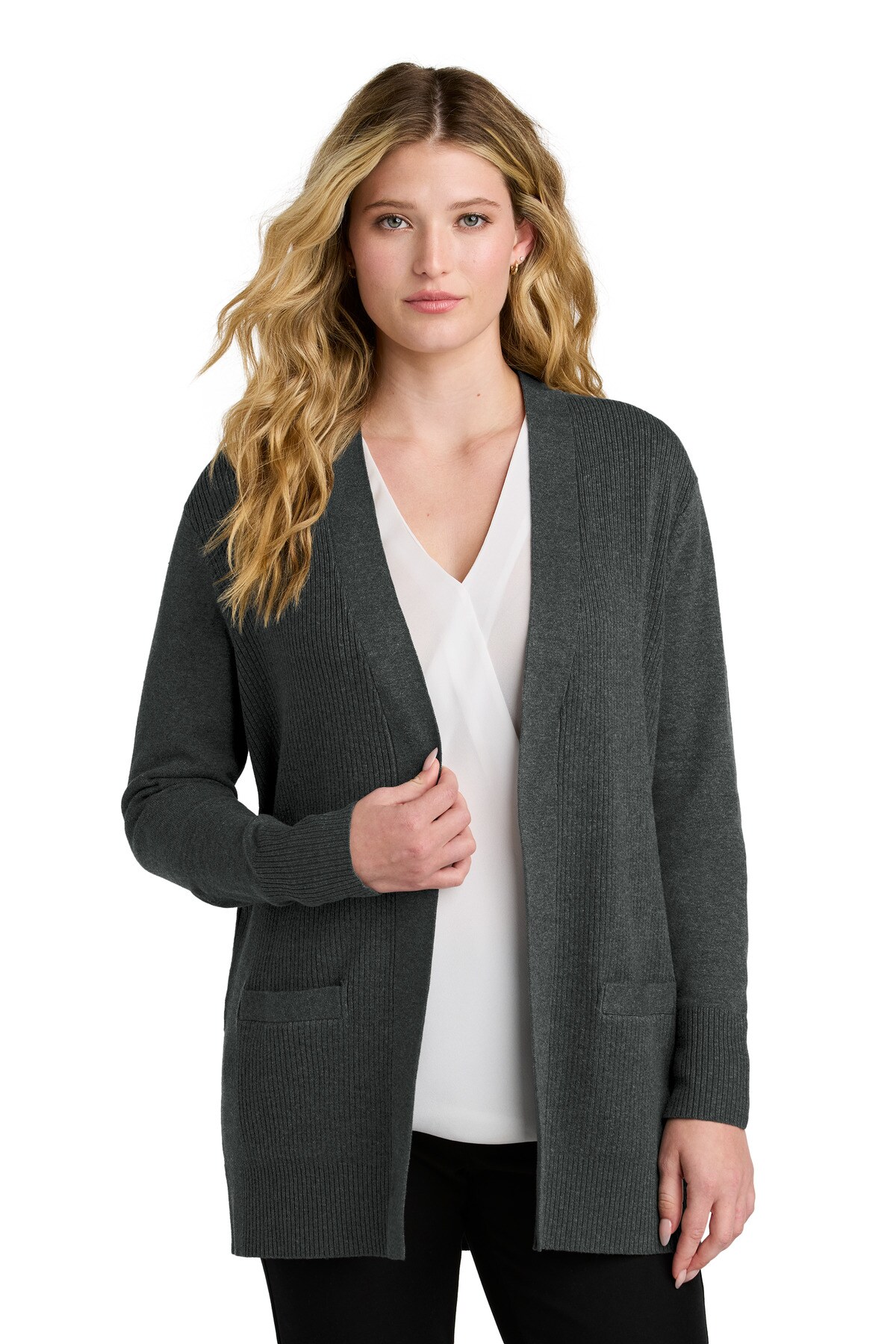 Port Authority&#xAE; Women&#x2019;s Easy Care Open-Front Cardigan Sweater