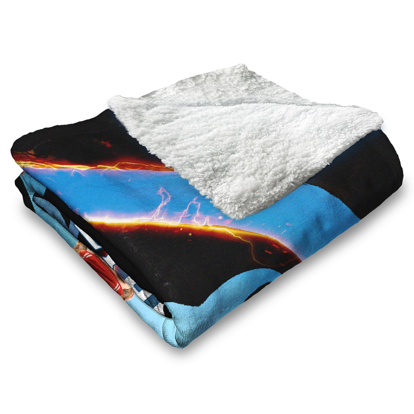 Warner Brothers Mortal Kombat Silk Touch Sherpa Throw Blanket