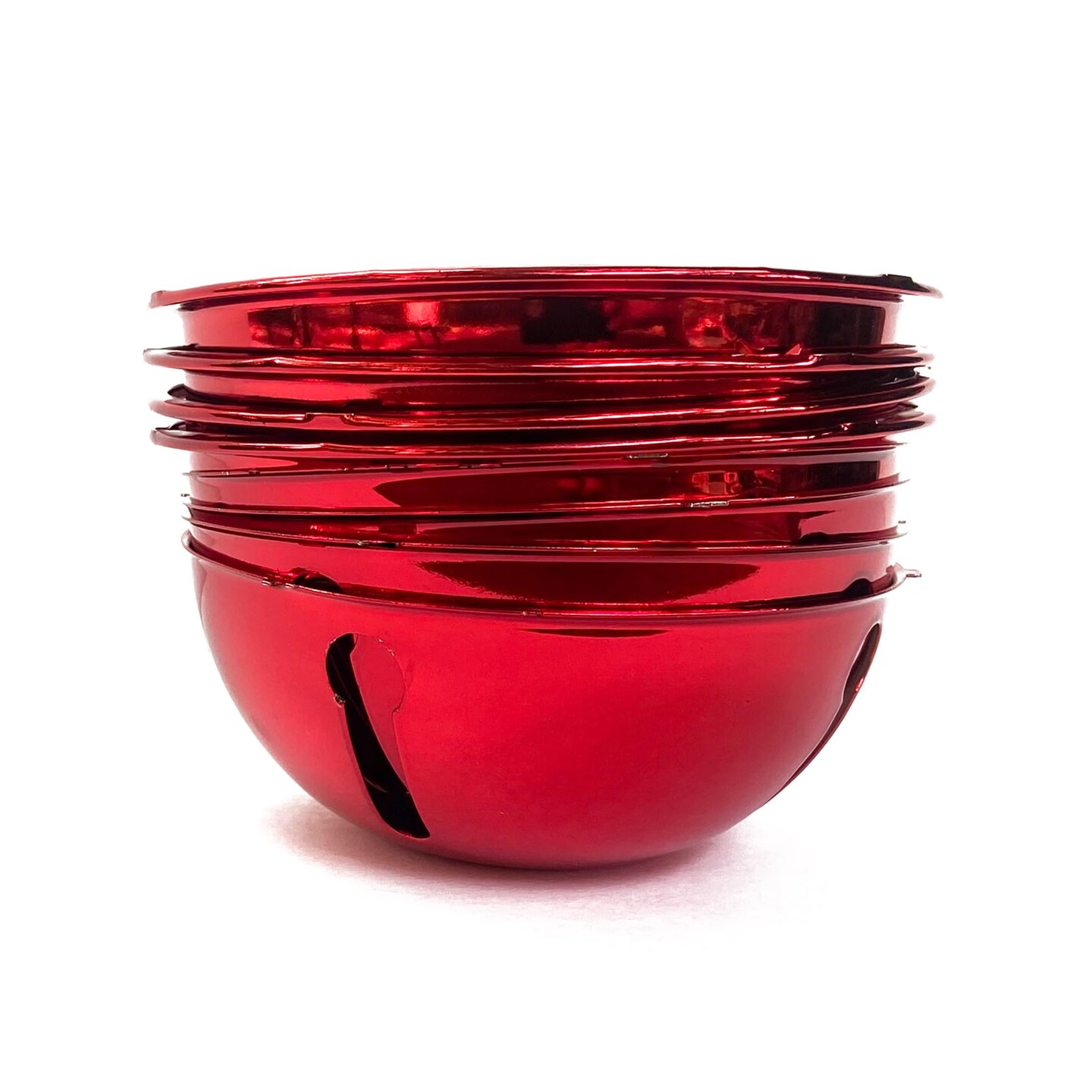 Haute Decor Adapt Nesting Jingle Bells - Large Size 120 mm (4.7 inch) Diameter - Christmas Tree Ornaments for Indoor or Outdoor Use - Compact Storage