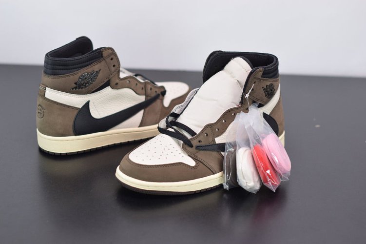 Nike Air Jordan 1 Retro High OG SP Travis Scott Mocha | MakerPlace