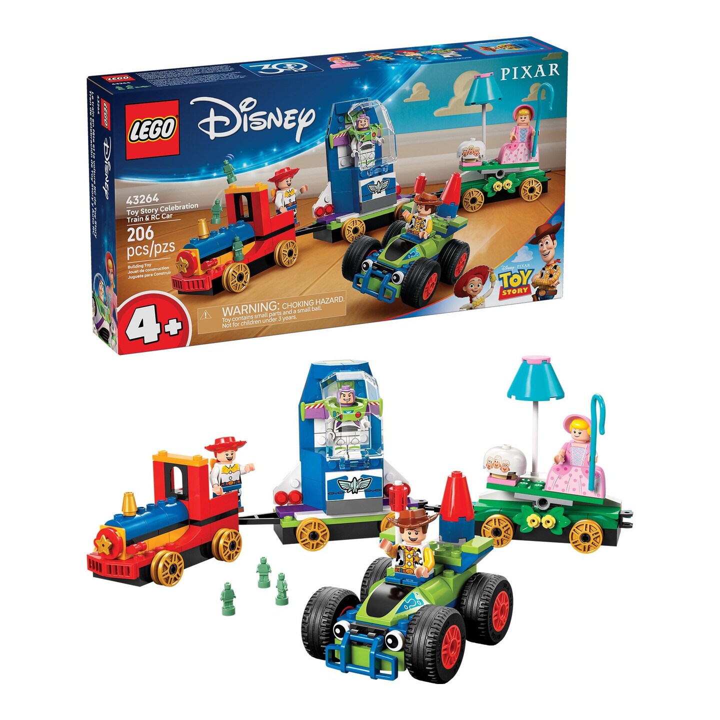 LEGO LEGO® Disney® Toy Story Celebration Train & RC Car - 43264