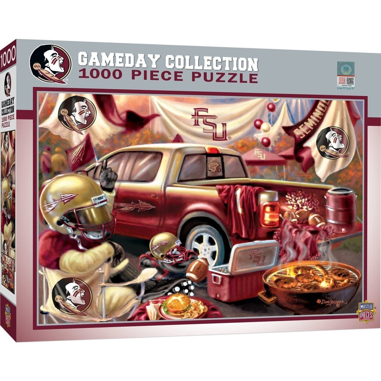 Florida State Seminoles 1000 Piece Jigsaw Puzzle Masterpieces 19.25X26.75