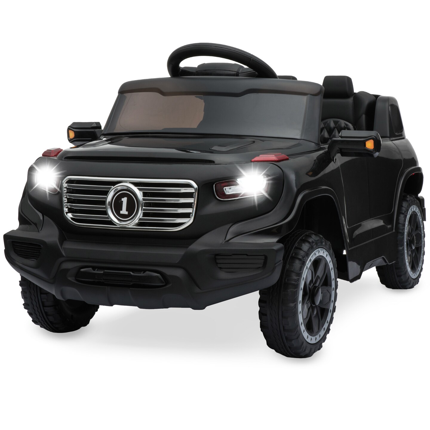 Best Choice Products 6V Kids Ride On Car Truck w/ Parent Control, 3 Speeds, LED Headlights, MP3 Player, Horn