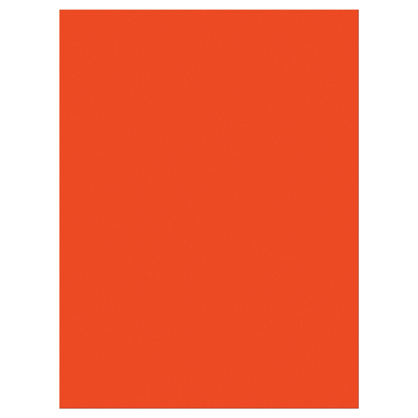 Construction Paper, Orange, 9&#x22; x 12&#x22;, 50 Sheets