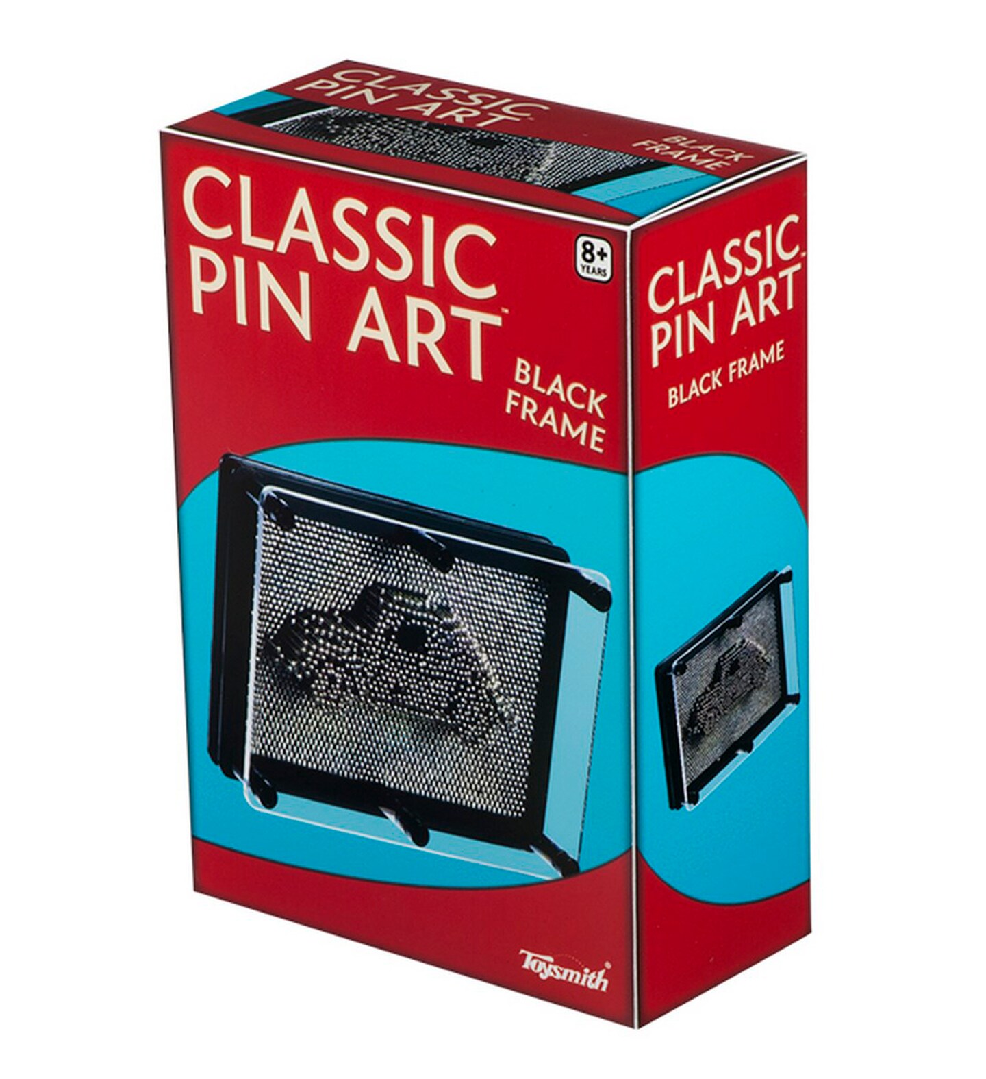 Classic Pin Art Fidget Sensory Office Desktop Gift (Black), 5x7 (1093)