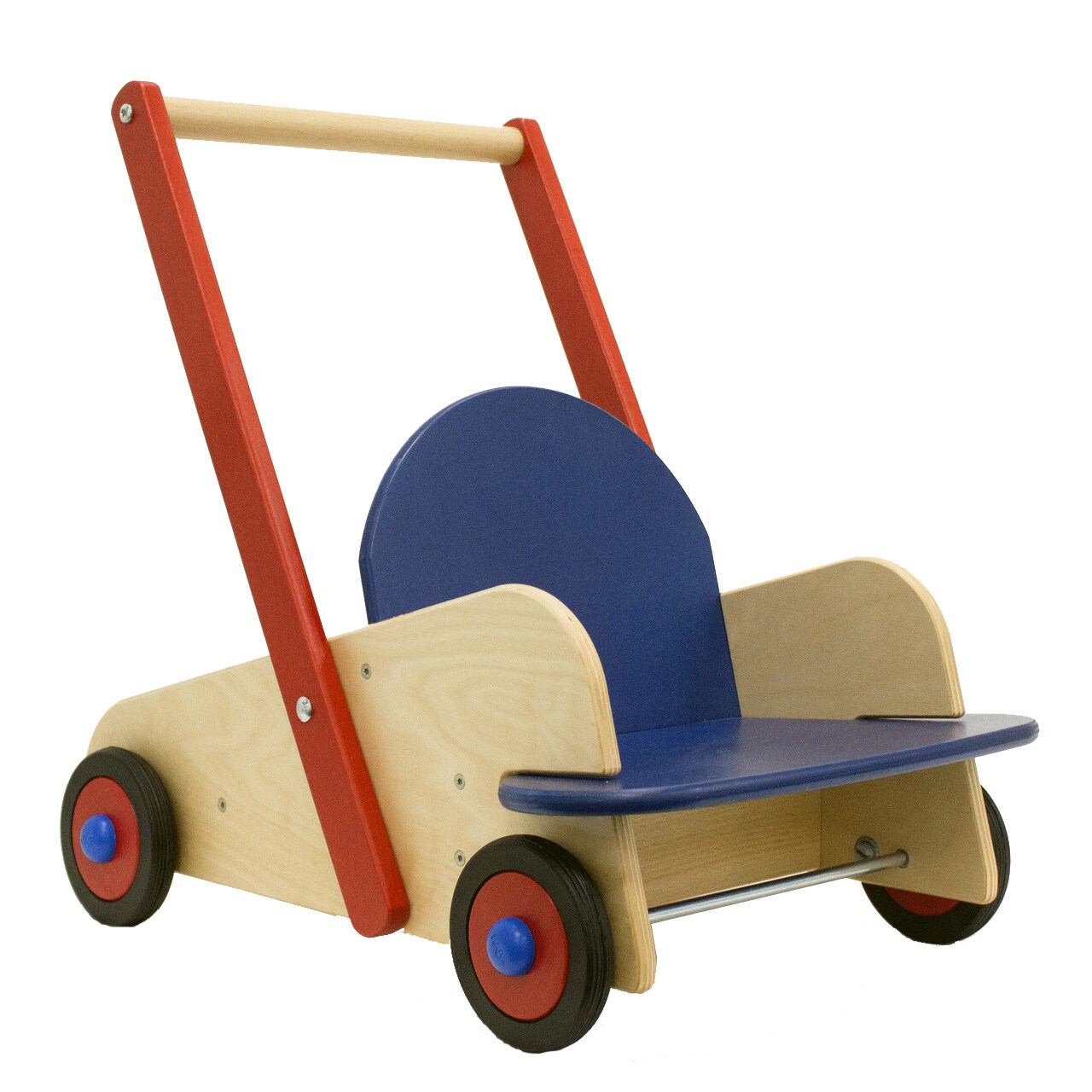 HABA Walker Wagon - First Push Toy with Seat &#x26; Storage for 10 Months and Up