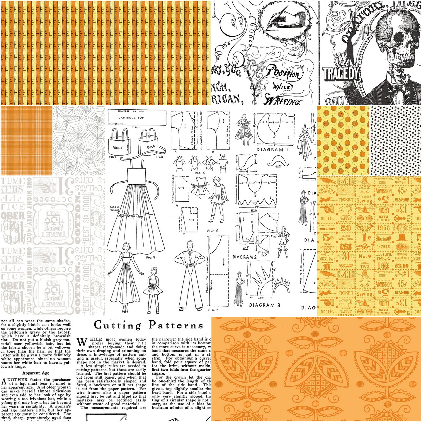 Costume Maker&#x27;s Act 2 10&#x22; Square Pack