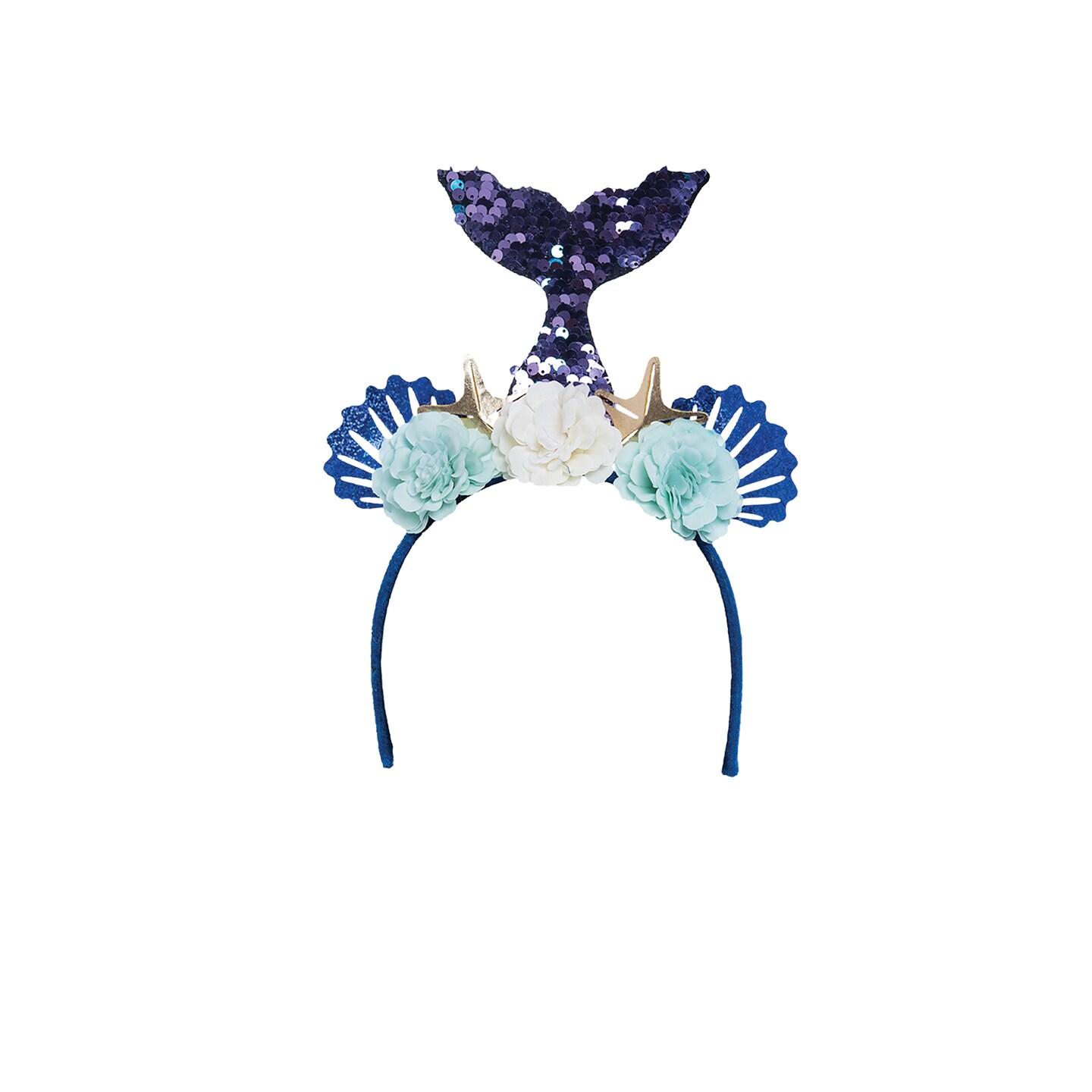 Purple Mermaid Headband