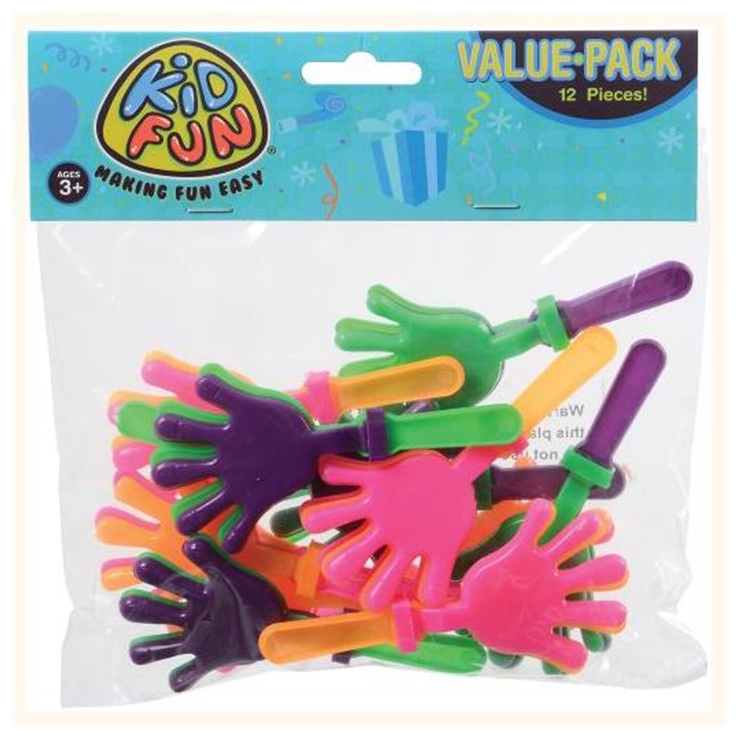 Hand Clappers Include 12 Units