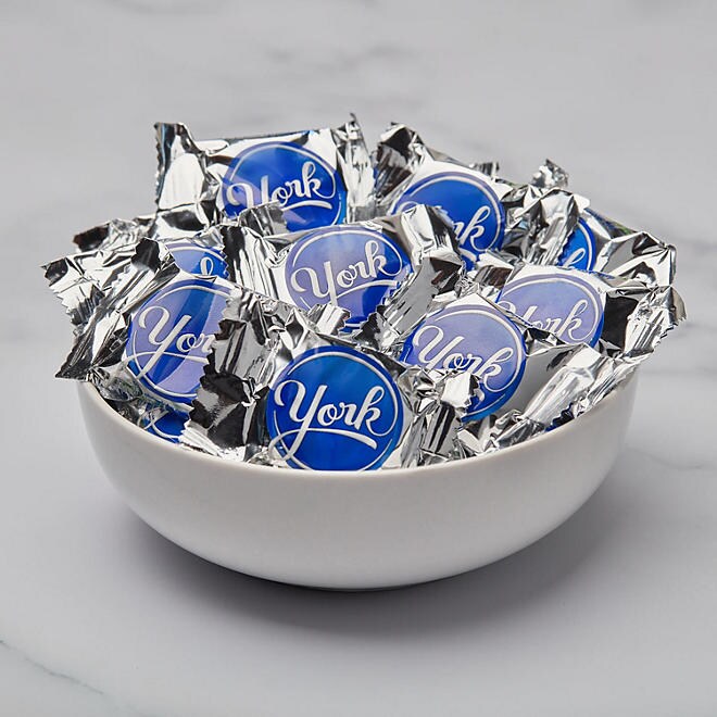 York Dark Chocolate Peppermint Patties 0.48 oz 175 pieces Chocolate Covered Peppermint Patties