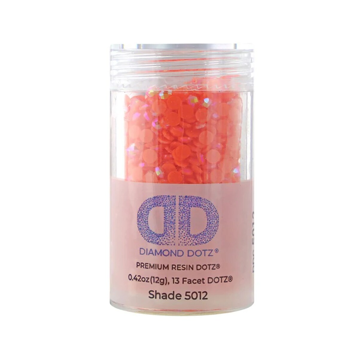 Diamond Dotz 2.8MM 12G Cylinder Orange AB - Freestyle Diamond Painting Beads, Diamond Art Beads, Replacement Drills, Loose Gems for DIY Crafts and Art Projects