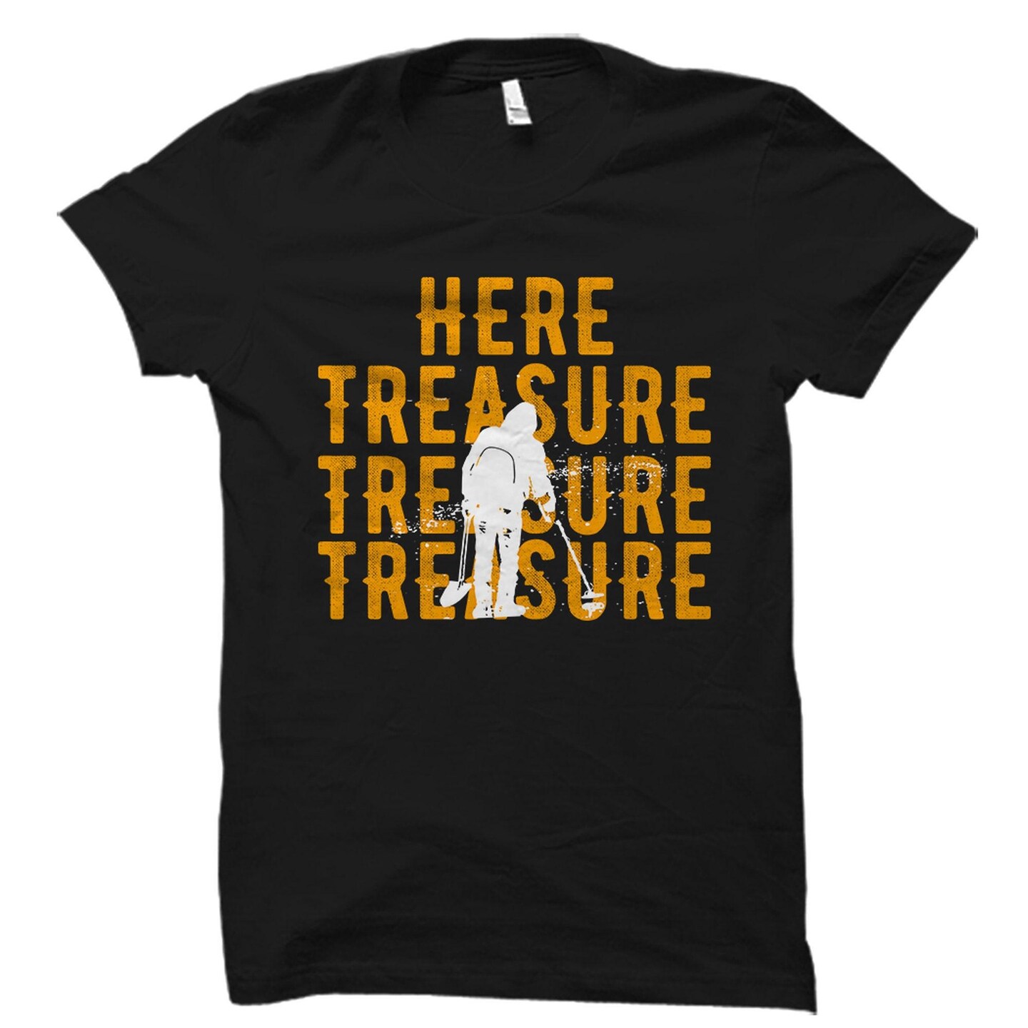 Funny metal detecting shirts online