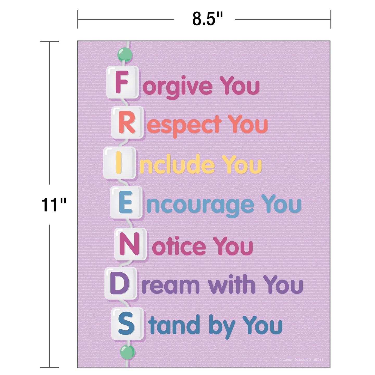 Carson Dellosa Crafty and Cool 12-Piece Motivational Posters, Inspirational Wall Art With Positive Affirmations for Bulletin Board and Classroom Decor