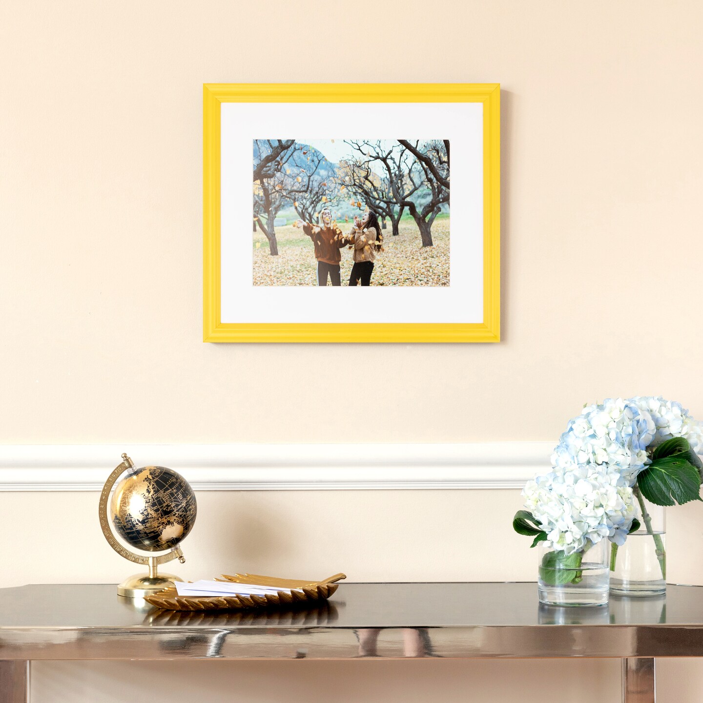 ArtToFrames 8x8 Inch Traditional Picture Frame, Multi Pack, Comes with Regular Glass (WOMPack-80-8x8)