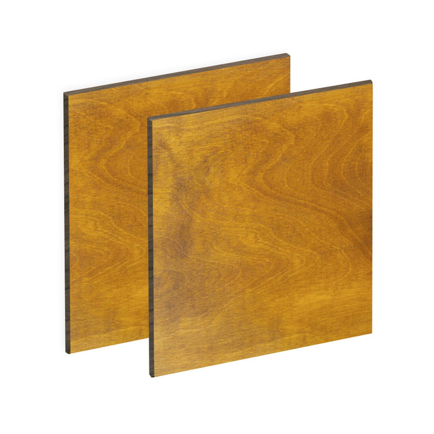 ColorShop 1/8" Colored Wood Sheets for Glowforge, Laser Engraver, Hobby Size Laser, CNC, Scroll Saw, and DIY Craft 12" x 12" & 12" x 24"