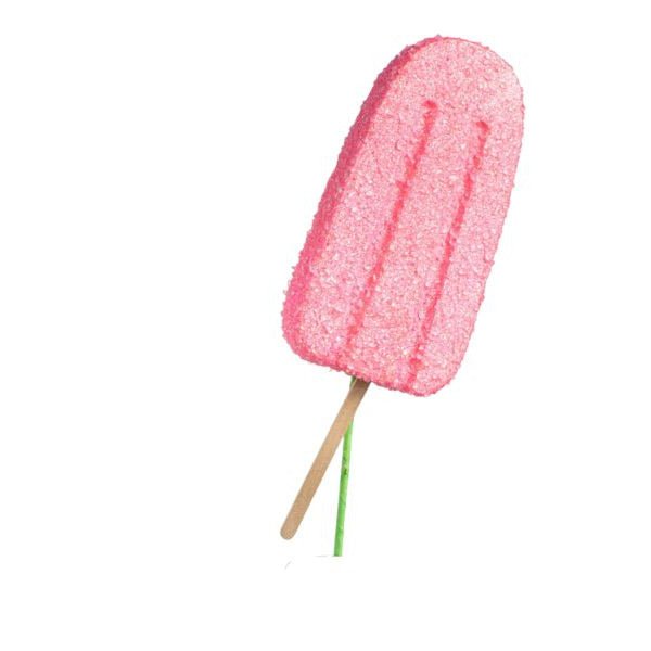 20&#x22; Foam Popsicle Pick: Pink