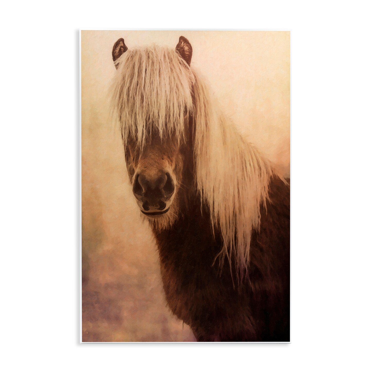 Stupell Industries Misty Morning Horse Wall Plaque Art Design by Graffi*tee Studios