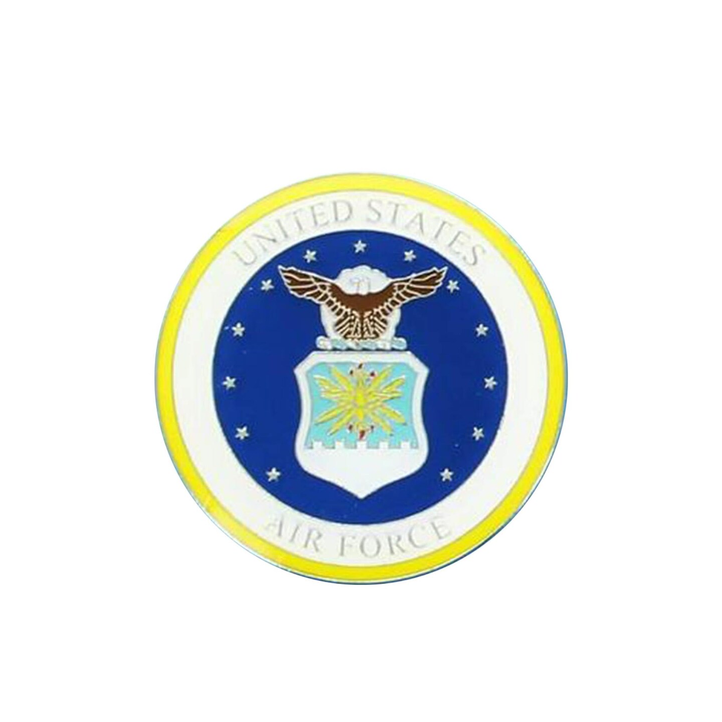U.S. Air Force Self-Adhesive Medallion