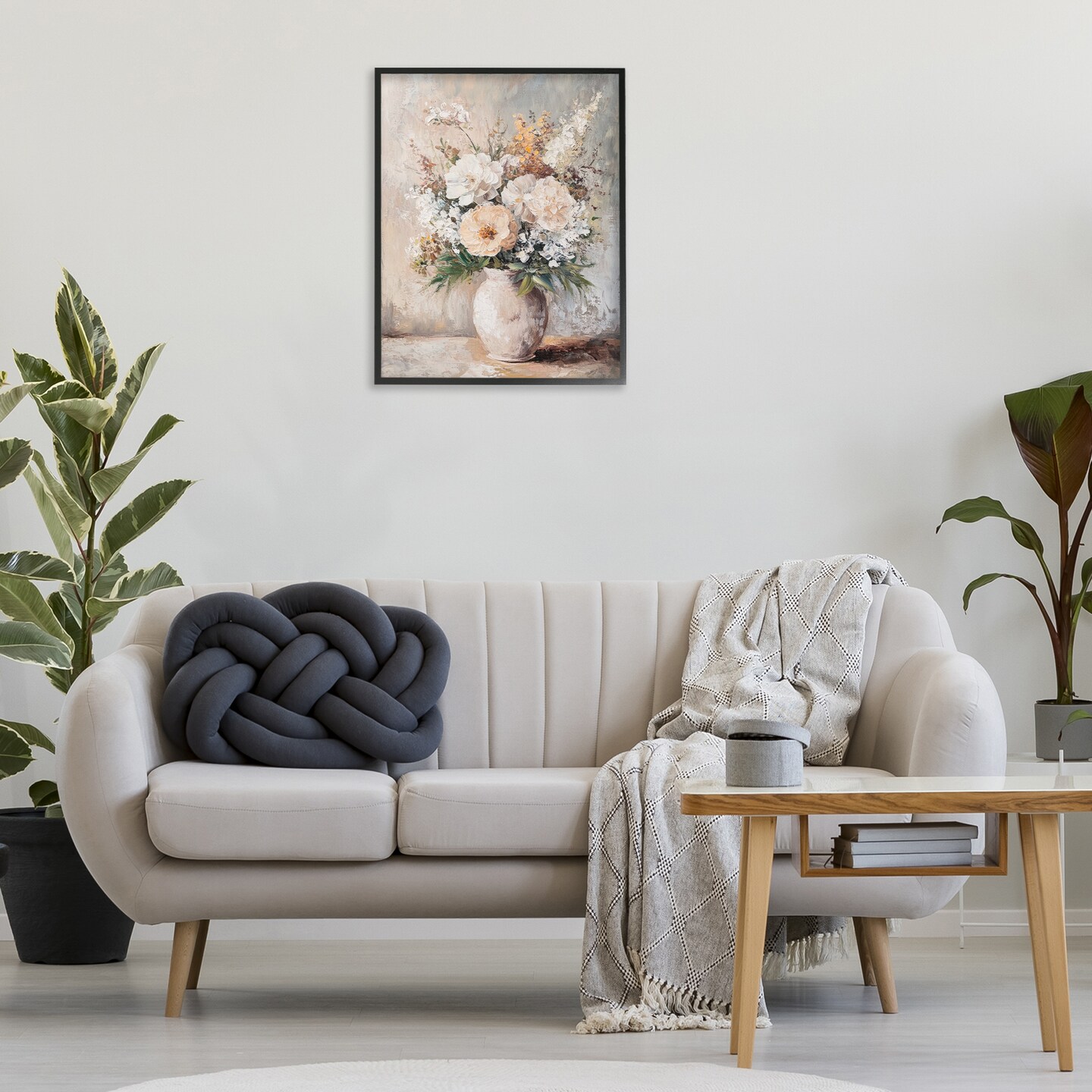 Stupell Industries Bouquet of Wildflowers Framed Giclee Wall Art Design by Petal Prints Design