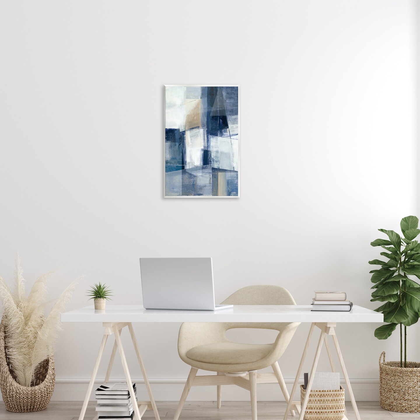 Stupell Industries Dynamic Geometric Abstract Wall Plaque Art Design by Hannah Dawson