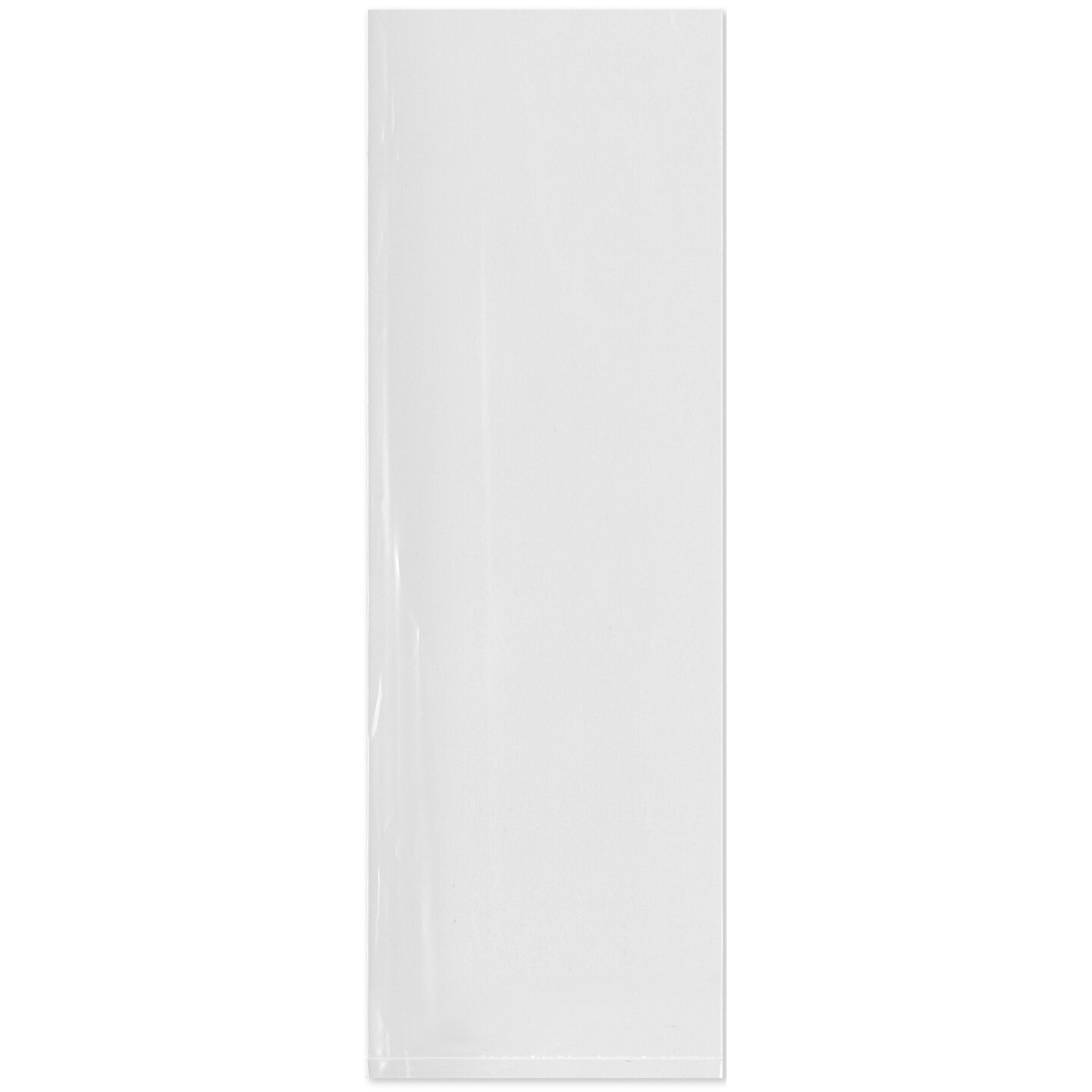 Plymor 4&#x22; x 12&#x22;, 4 Mil Flat Open Clear Plastic Poly Bags