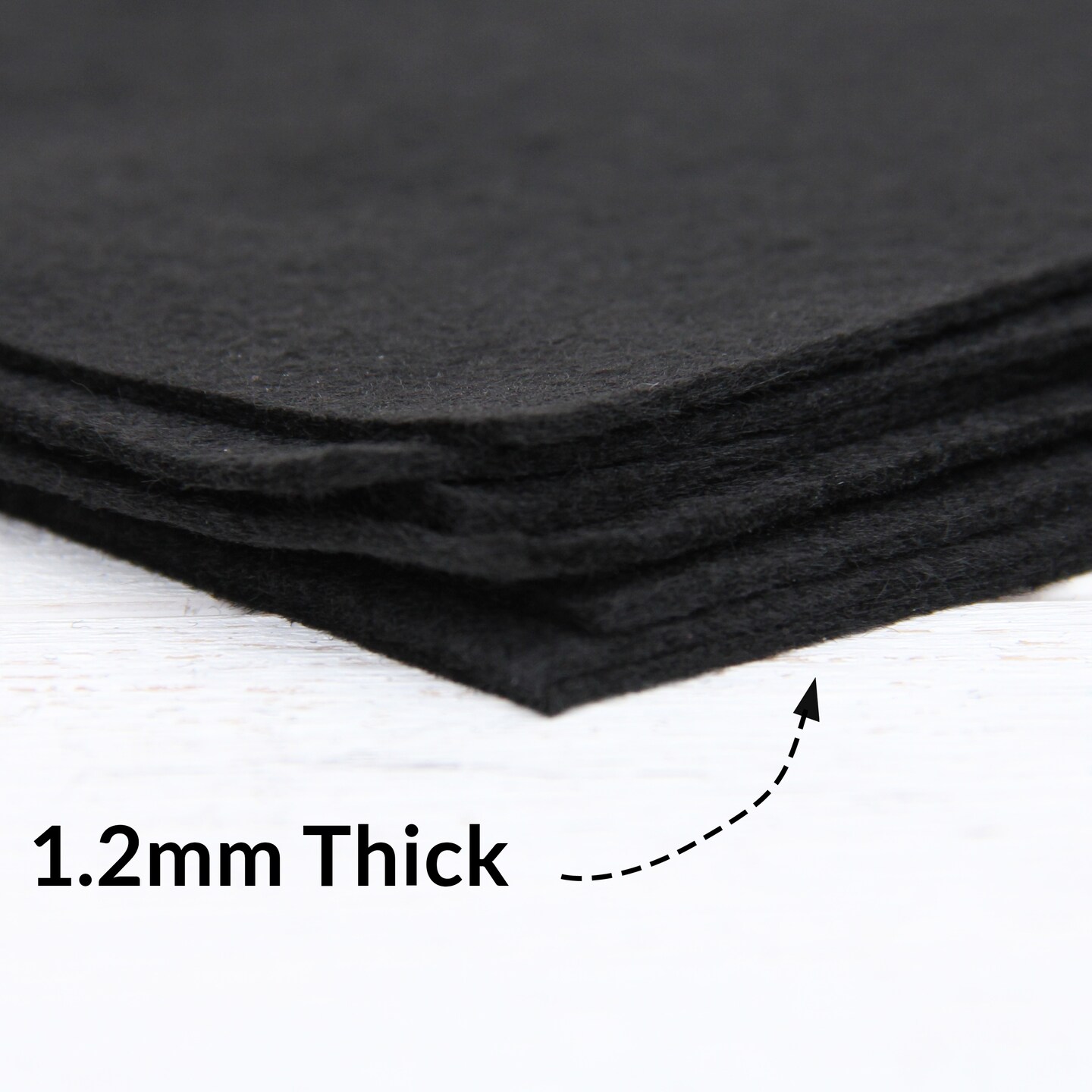Threadart Premium Felt Roll - 12" x 10yd | Soft Wool-Like Feel | 1.2mm Thick for DIY Crafts, Sewing, Crafting Projects | Compatible with Cricut Maker