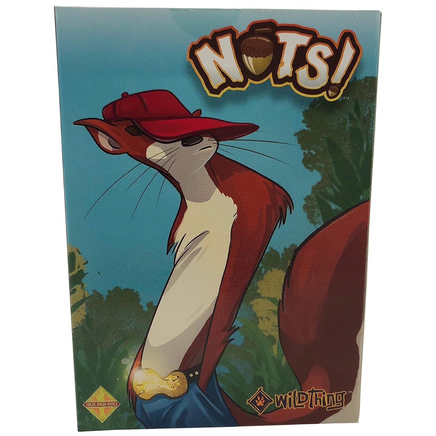 Nuts- A Nut Grabbing Card Game Against Squirrels for 2-6 Players, Ages 13+