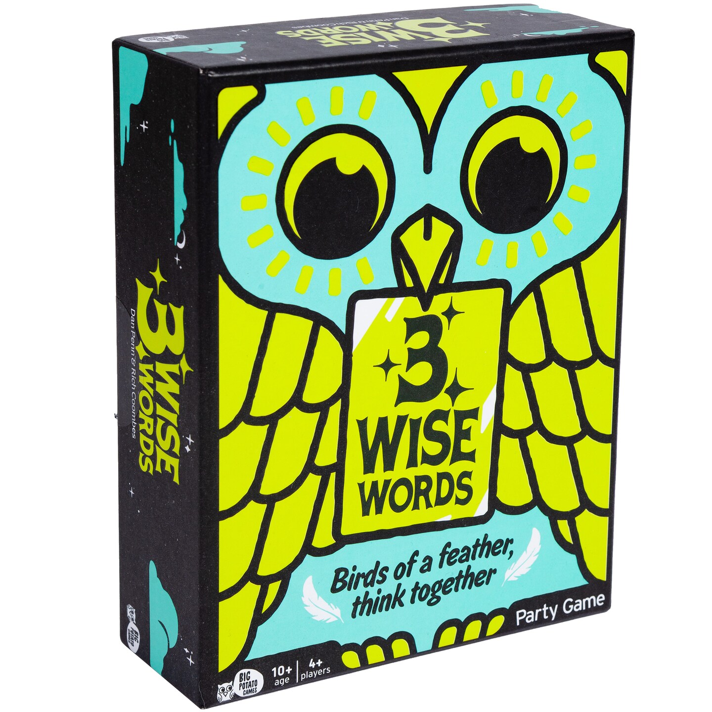 Big Potato Games: 3 Wise Words - Party Game Of Clue Giving &#x26; Guessing, Family Game, Ages 10+, 4+ Players