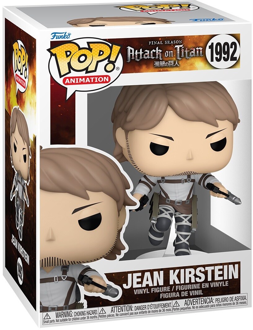 Funko POP! Anime: Attack on Titan - Jean Kirstein  [COLLECTABLES] Action Figure, Collectible